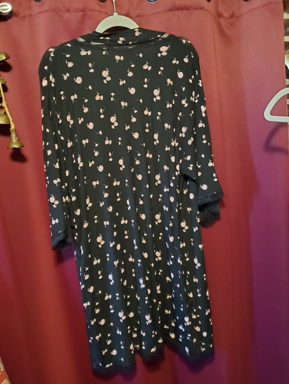 Victoria's Secret Black & Pink Floral Lounge Bundle Four Piece Set NWOT XL - Picture 4 of 16